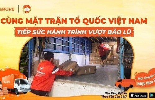 Lalamove đồng hành cùng Mặt trận Tổ quốc Việt Nam hướng về vùng lũ miền Trung
