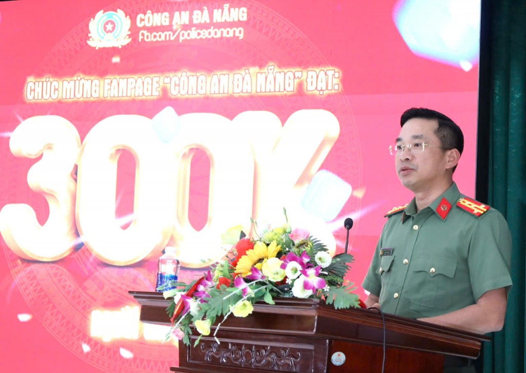 Đại tá Nguyễn Đại Đồng - Uỷ viên Ban Thường Vụ Đảng ủy - Phó Giám đốc Công an thành phố