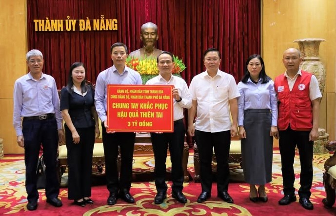 Thanh Hóa hỗ trợ 3 tỷ đồng giúp Đà Nẵng khắc phục mưa lũ