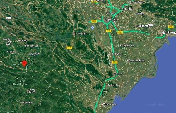 Động đất 4.8 độ khu vực biên giới Việt Nam - Lào