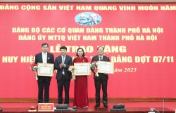 Trao tặng Huy hiệu 65, 30 năm tuổi Đảng cho các đảng viên