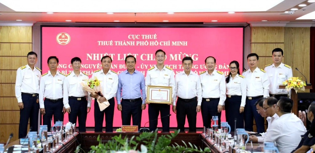 Chủ tịch UBND TP Hồ Chí Minh Nguyễn Văn Được biểu dương Thuế thành phố có nhiều nỗ lực trong nhiệm vụ thu ngân sách nhà nước năm 2025