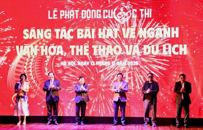 Phát động Cuộc thi sáng tác ca khúc về ngành Văn hóa, Thể thao và Du lịch