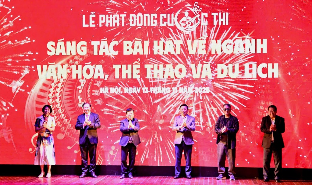 Phát động cuộc thi sáng tác ca khúc về ngành Văn hóa, Thể thao