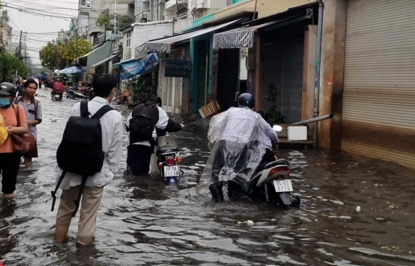 Cảnh báo triều cường gia tăng tại TP Hồ Chí Minh