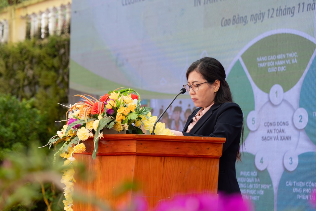 Bà Nông Thị Mai, Phó chủ tịch UBND xã Tam Kim