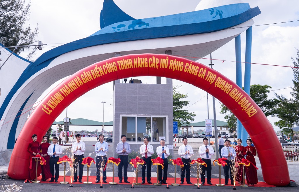 Đà Nẵng khánh thành Cảng cá Thọ Quang giai đoạn 2