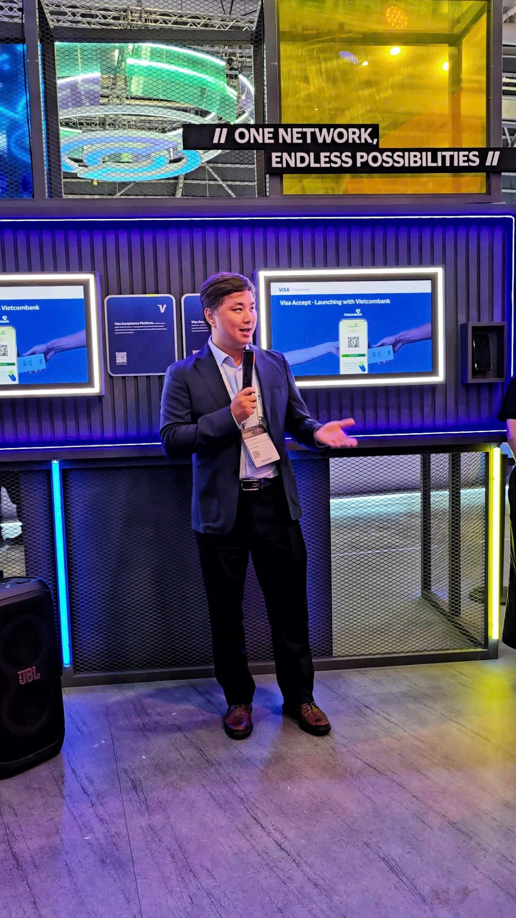 Ông Nguyễn Quang Huy - Giám đốc Trung tâm Kỹ thuật và Khoa học Dữ liệu, Vietcombank (2)