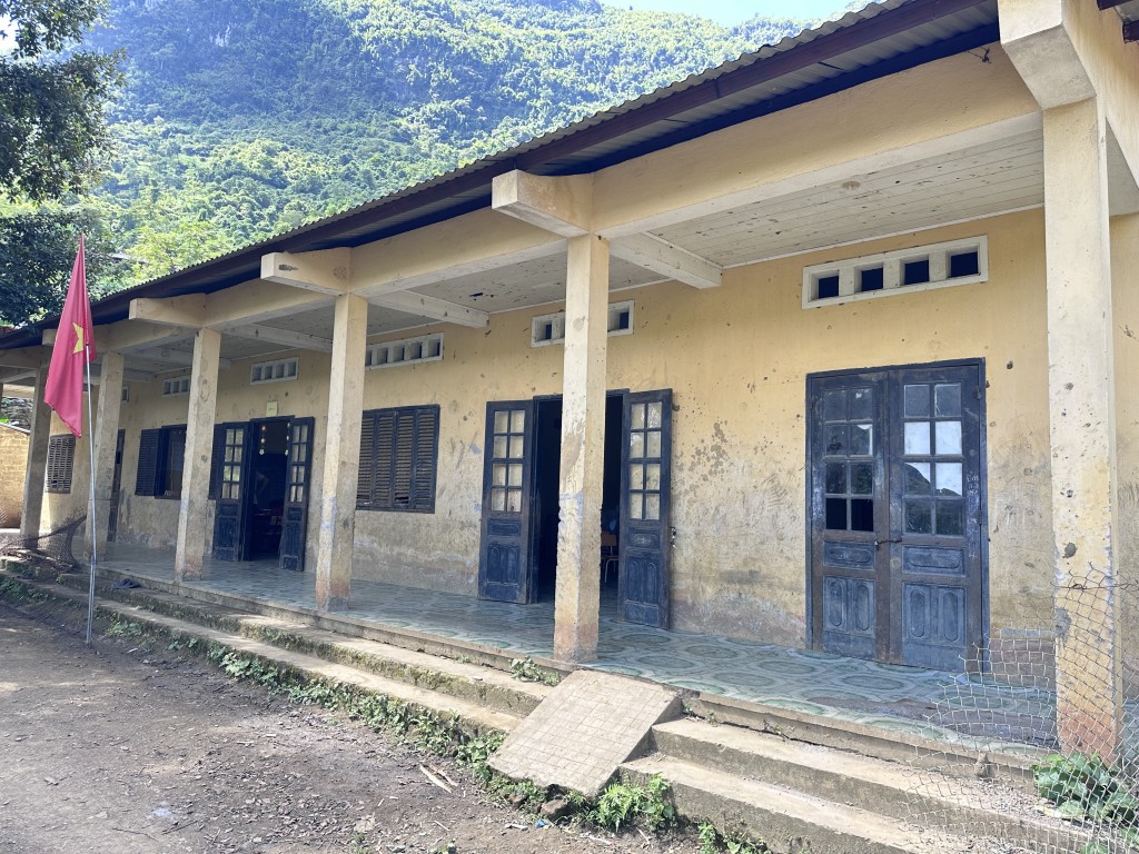 Thực trạng điểm trường Khau Tùm (Lớp học) Thực trạng điểm trường Khau Tùm (Lớp học)