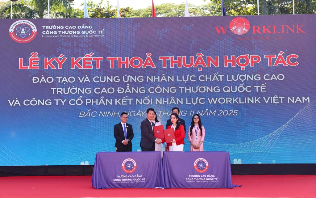 Trường Cao đẳng Công thương quốc tế kí kết thỏa thuận hợp tác đào tạo và cung ứng nhân lực chất lượng cao với các doanh nghiệp Trường Cao đẳng Công thương quốc tế kí kết thỏa thuận hợp tác đào tạo và cung ứng nhân lực chất lượng cao với các doanh nghiệp