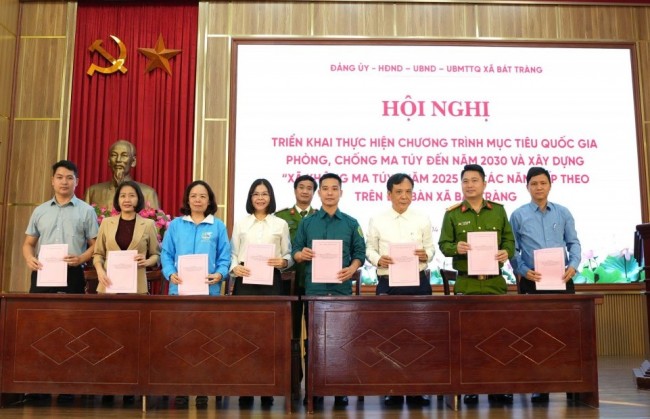 Bát Tràng: Xây dựng địa phương không ma túy