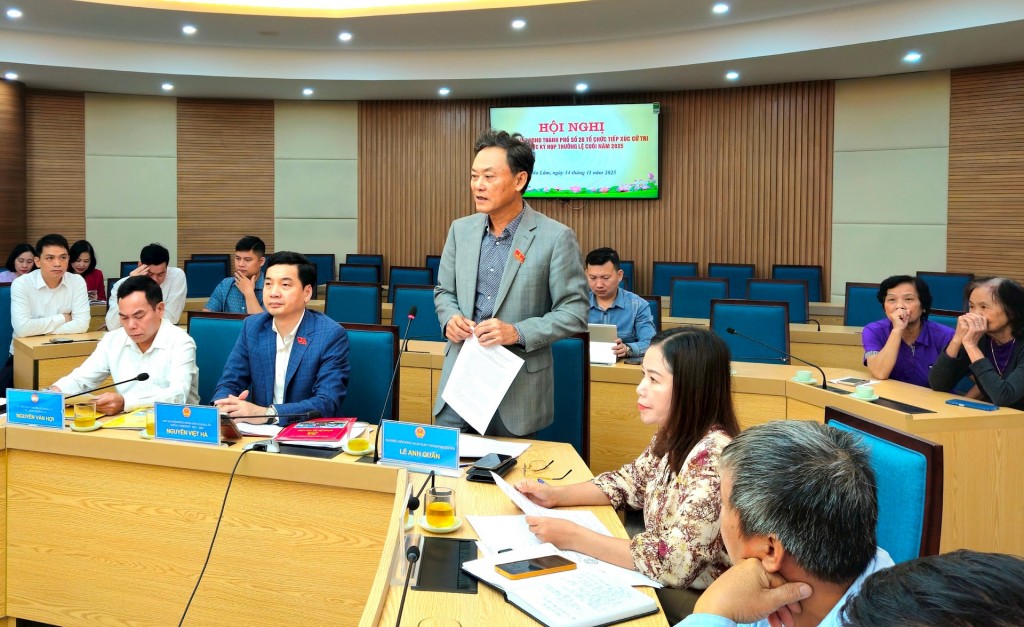 Cử tri Gia Lâm, Phù Đổng, Thuận An, Bát Tràng đề nghị siết chặt quản lý đất đai Cử tri Gia Lâm, Phù Đổng, Thuận An, Bát Tràng đề nghị siết chặt quản lý đất đai