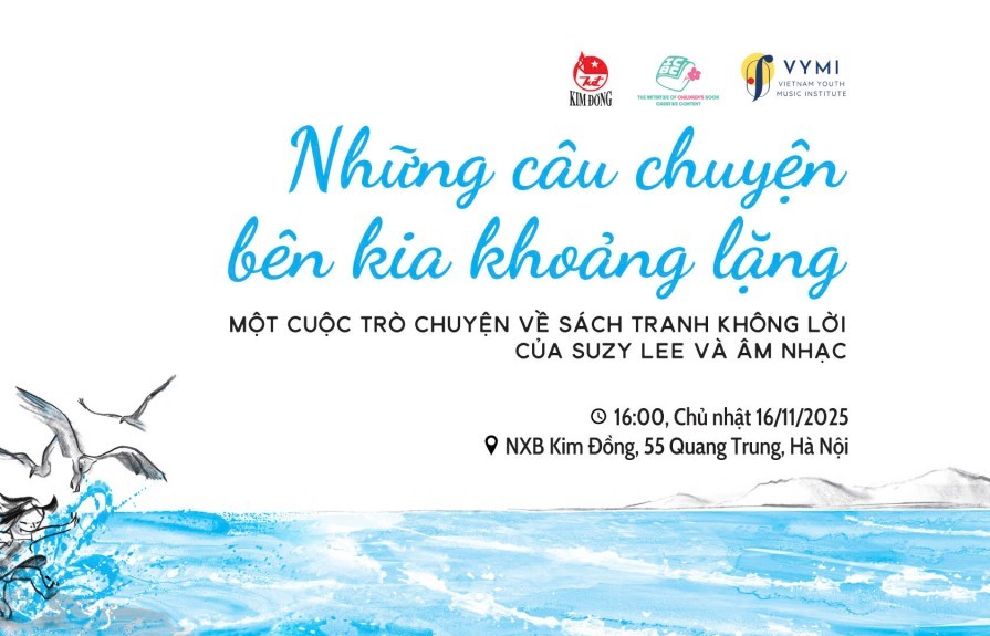 Cuộc trò chuyện về sách tranh không lời của Suzy Lee và âm nhạc