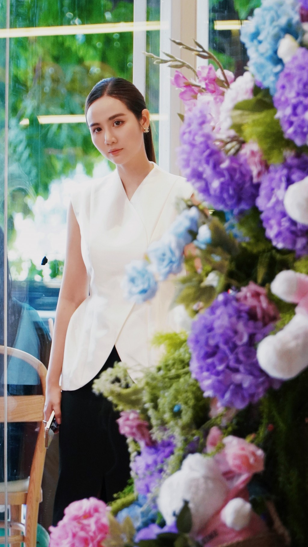 Bí quyết để Phan Minh Huyền đẹp từng centimet trên màn ảnh Bí quyết để Phan Minh Huyền đẹp từng centimet trên màn ảnh