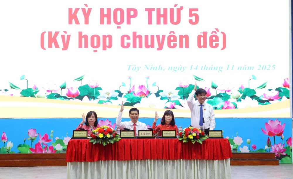 Tây Ninh thông qua nhiều quyết sách quan trọng tại Kỳ họp thứ 5