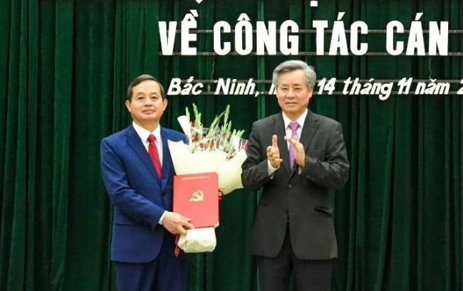 Ông Phạm Hoàng Sơn giữ chức Phó Bí thư Tỉnh ủy Bắc Ninh