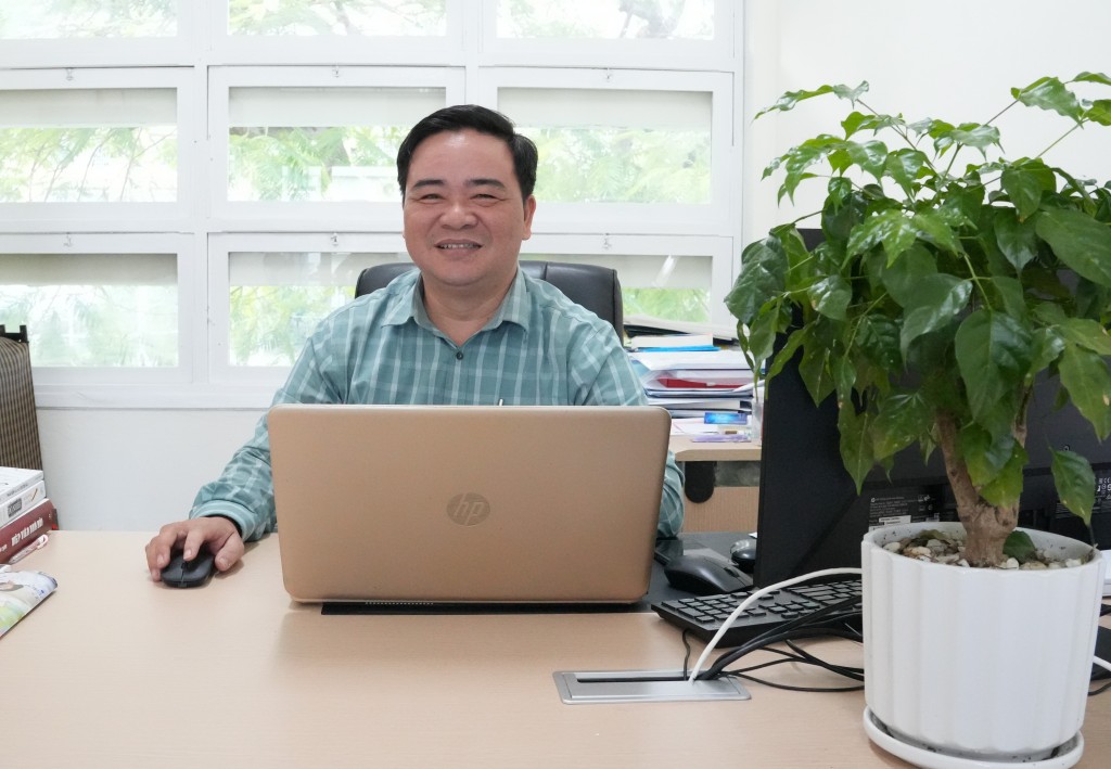 ThS. Lê Vũ, Giám đốc Trung tâm Học liệu và Truyền thông trường Đại học Sư phạm Kỹ thuật - Đại học Đà Nẵng