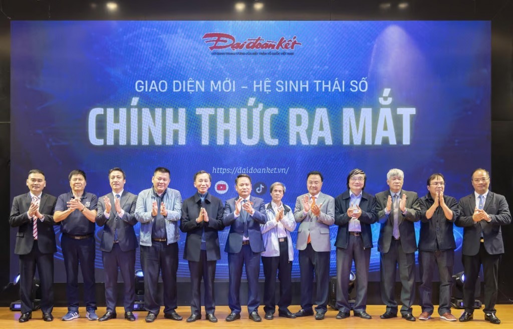 Báo Đại đoàn kết ra mắt giao diện mới và hệ sinh thái số
