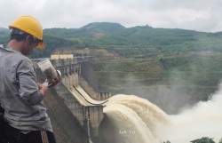 Thủy điện Sông Tranh 2 xả tràn từ 220 - 1.500m3/s