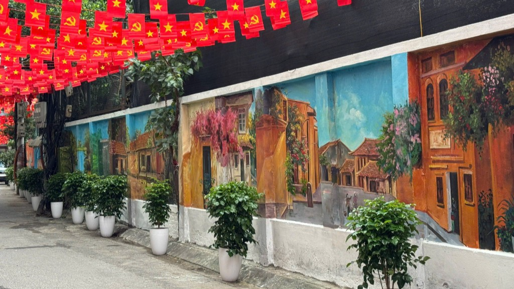 Hàng cây hạnh phúc xanh mướt Hàng cây hạnh phúc xanh mướt