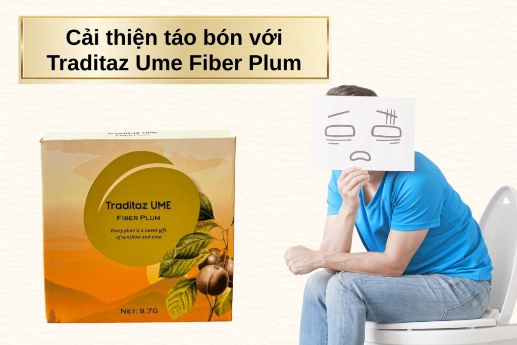 Quả mơ Traditaz Ume Fiber Plum: Bí quyết nhẹ bụng, hỗ trợ giảm táo bón tự nhiên Quả mơ Traditaz Ume Fiber Plum: Bí quyết nhẹ bụng, hỗ trợ giảm táo bón tự nhiên