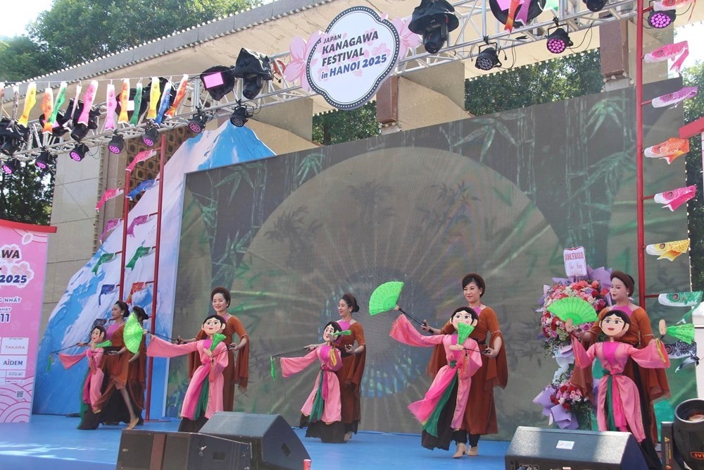 Nét văn hóa đặc trưng của Việt Nam và Nhật Bản được giới thiệu tại lễ hội