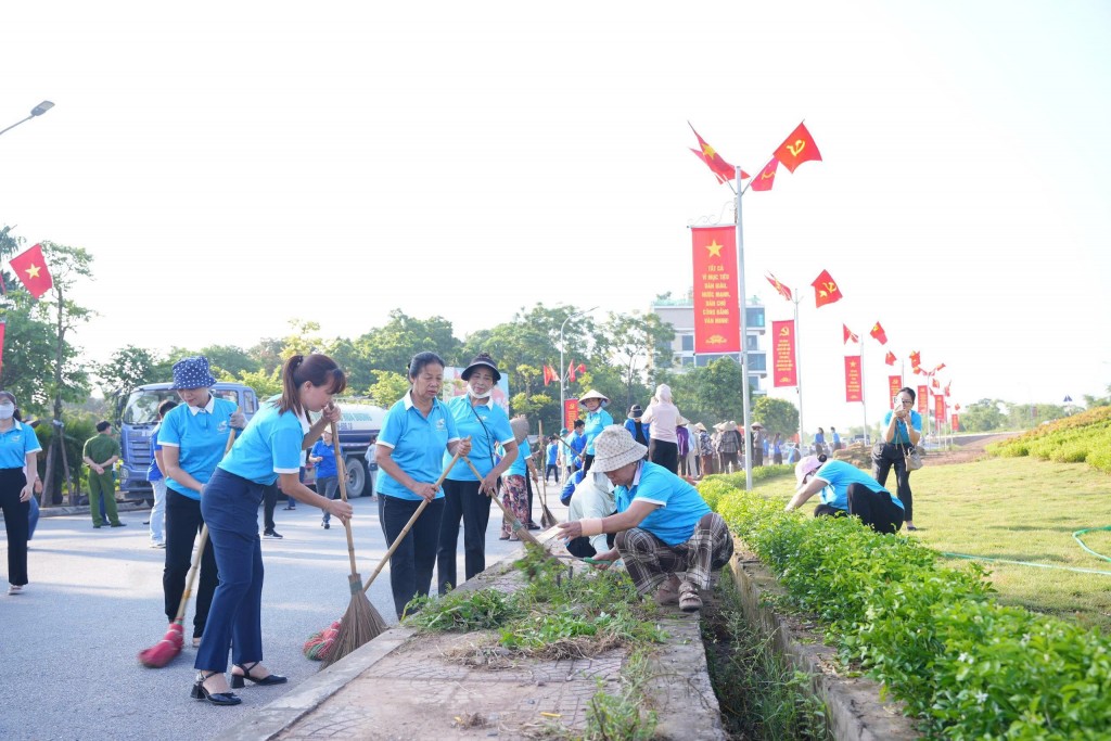 Phụ nữ Thủ đô hành động vì một Hà Nội hạnh phúc