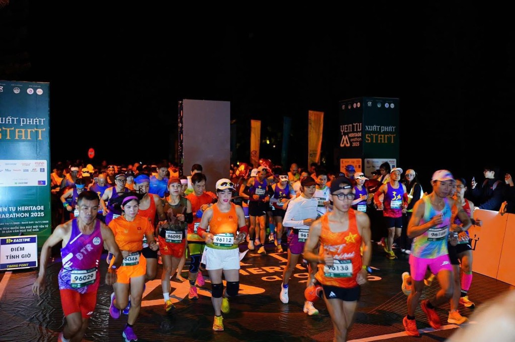 Giải chạy thu hút hơn 3000 VĐV trong và ngoài nước Giải chạy thu hút hơn 3000 VĐV trong và ngoài nước