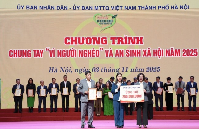 Phát huy sức mạnh đại đoàn kết, xây dựng phường Đại Mỗ xanh, thông minh, Nhân dân hạnh phúc