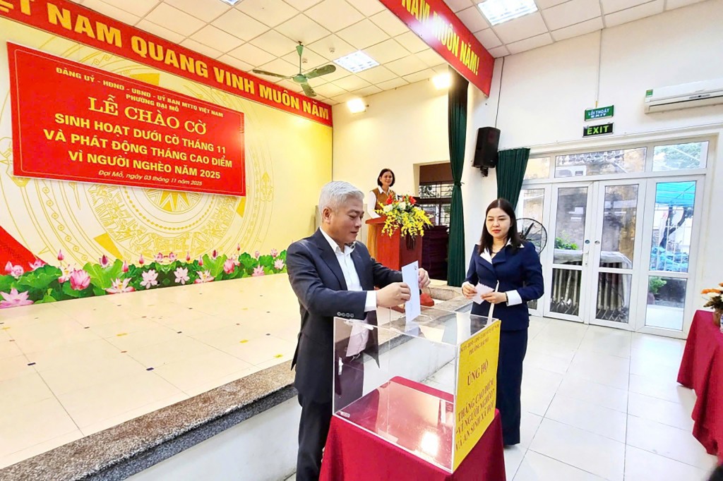 Phát huy sức mạnh đại đoàn kết, xây dựng phường Đại Mỗ xanh, thông minh, Nhân dân hạnh phúc Phát huy sức mạnh đại đoàn kết, xây dựng phường Đại Mỗ xanh, thông minh, Nhân dân hạnh phúc