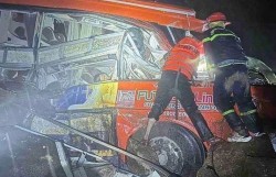 Sạt lở trên Quốc lộ 27C, 6 người tử vong, 16 người bị thương