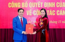 Đồng chí Võ Trọng Hải giữ chức Phó Bí thư Tỉnh ủy Nghệ An