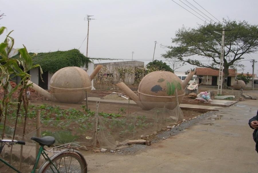 Hầm biogas được chế tạo vận chuyển đến nơi sử dụng