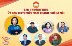 Ban Thường trực Ủy ban MTTQ Việt Nam TP Hà Nội nhiệm kỳ 2025 - 2030