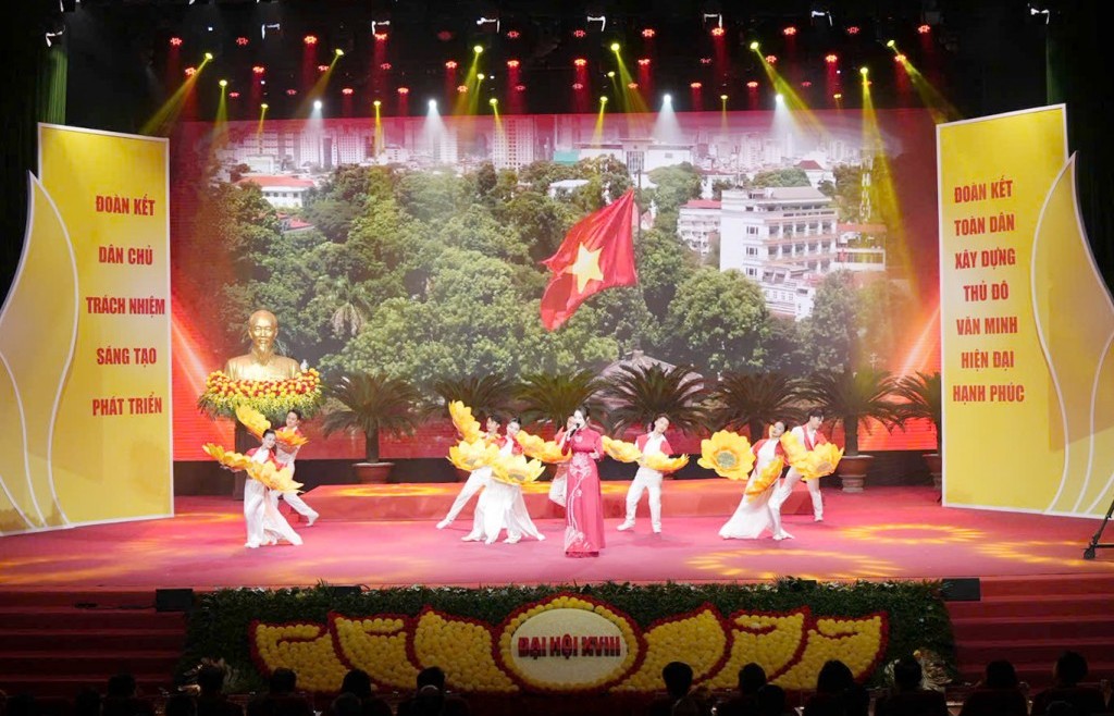 Khai mạc trọng thể Đại hội đại biểu MTTQ Việt Nam TP Hà Nội lần thứ XVIII