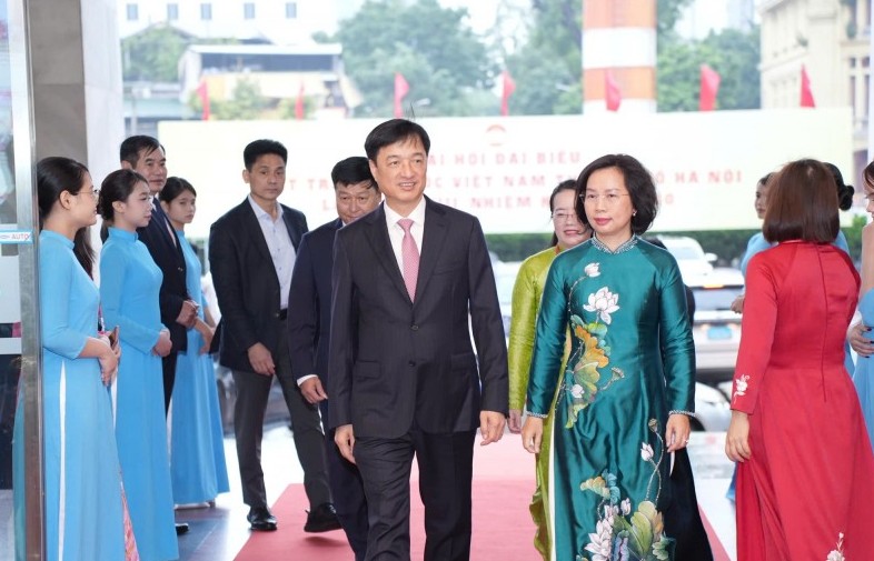 Bí thư Thành ủy Nguyễn Duy Ngọc tham dự phiên trọng thể Đại hội MTTQ TP Việt Nam TP Hà Nội khóa XVIII