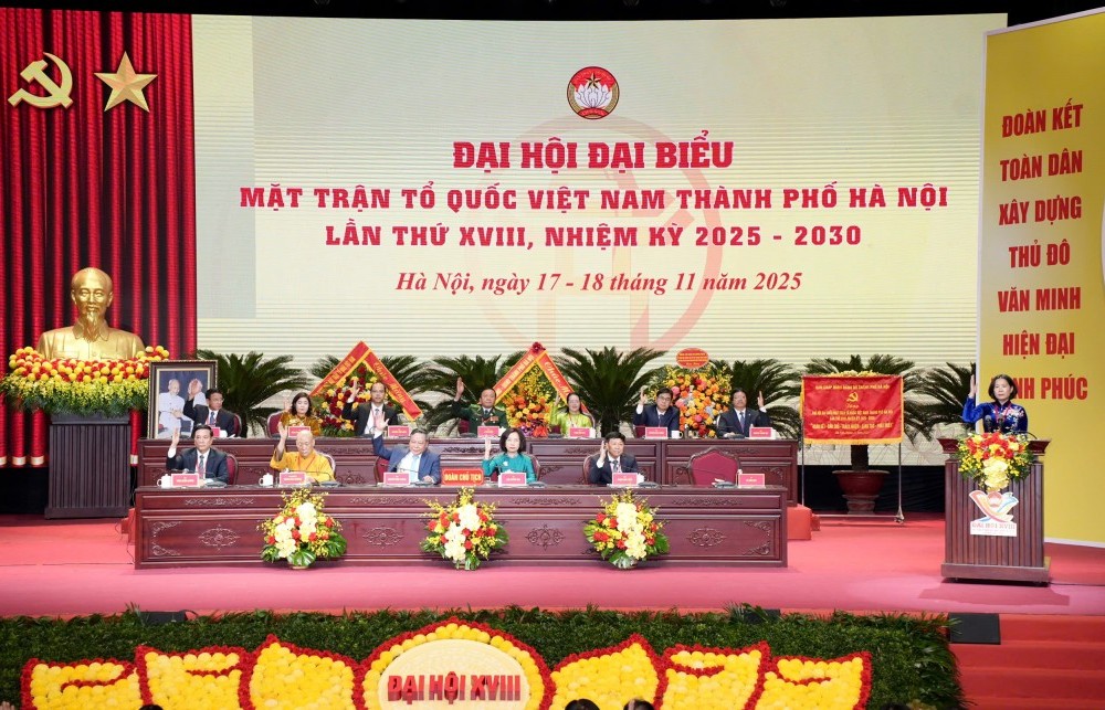 [VIDEO] Phiên thứ nhất Đại hội đại biểu MTTQ Việt Nam TP Hà Nội, nhiệm kỳ 2025 - 2030