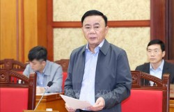 Thường trực Ban Bí thư chủ trì Phiên họp Thường trực Tiểu ban Tổ chức phục vụ Đại hội XIV của Đảng