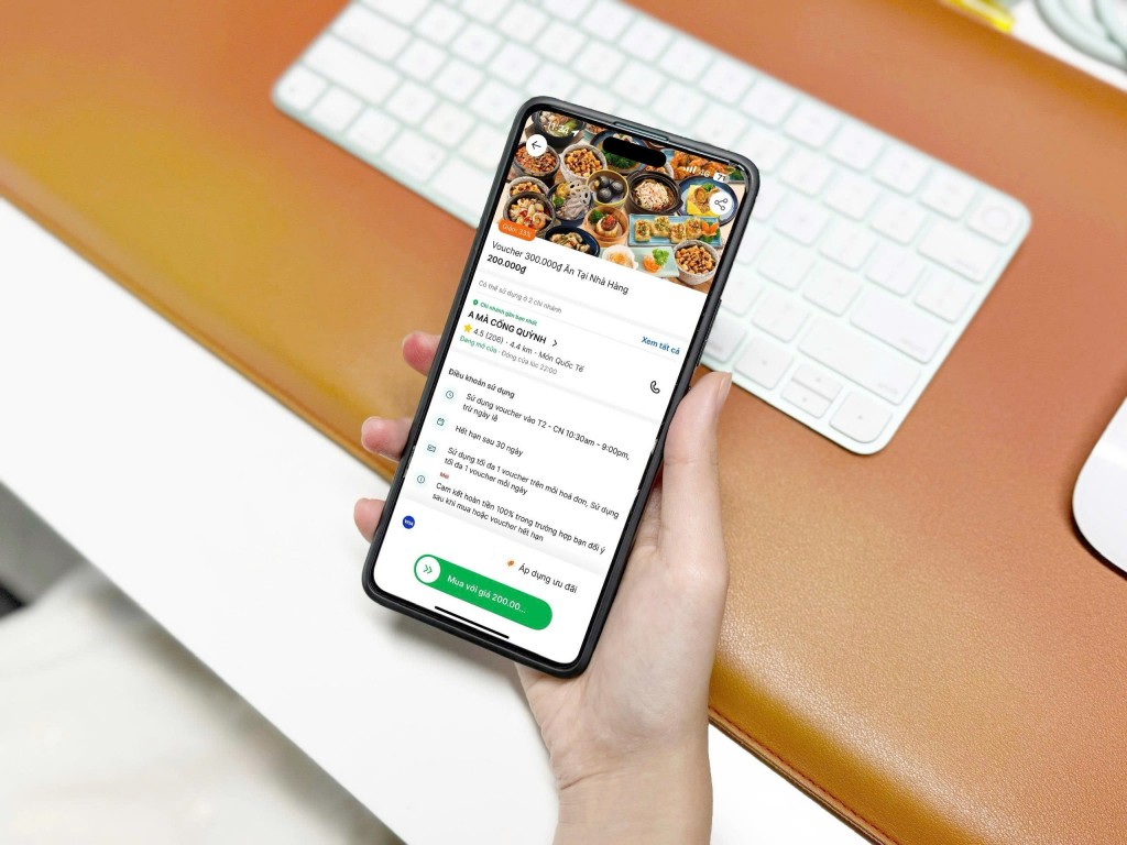 Grab nâng tầm trải nghiệm ẩm thực của người dùng với dịch vụ “Đi ăn nhà hàng”