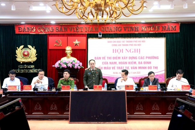 Xây dựng 3 phường kiểu mẫu về trật tự, văn minh đô thị