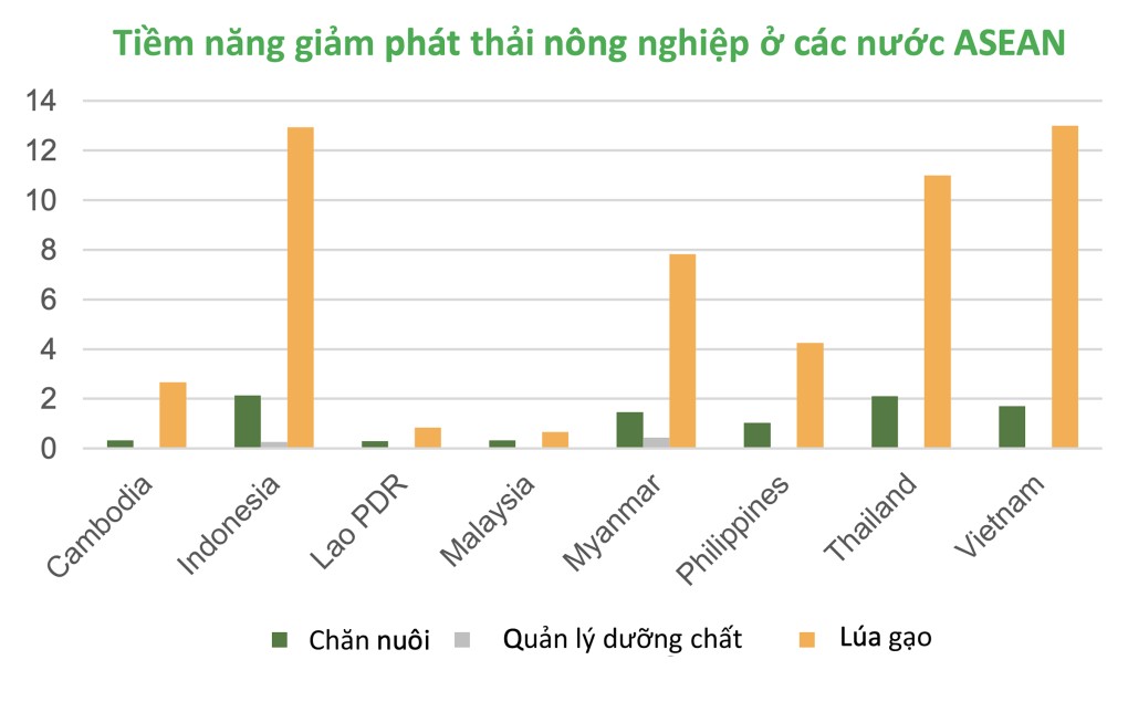 Cuộc chiến giảm phát thải khí mê-tan nhìn từ khu vực
