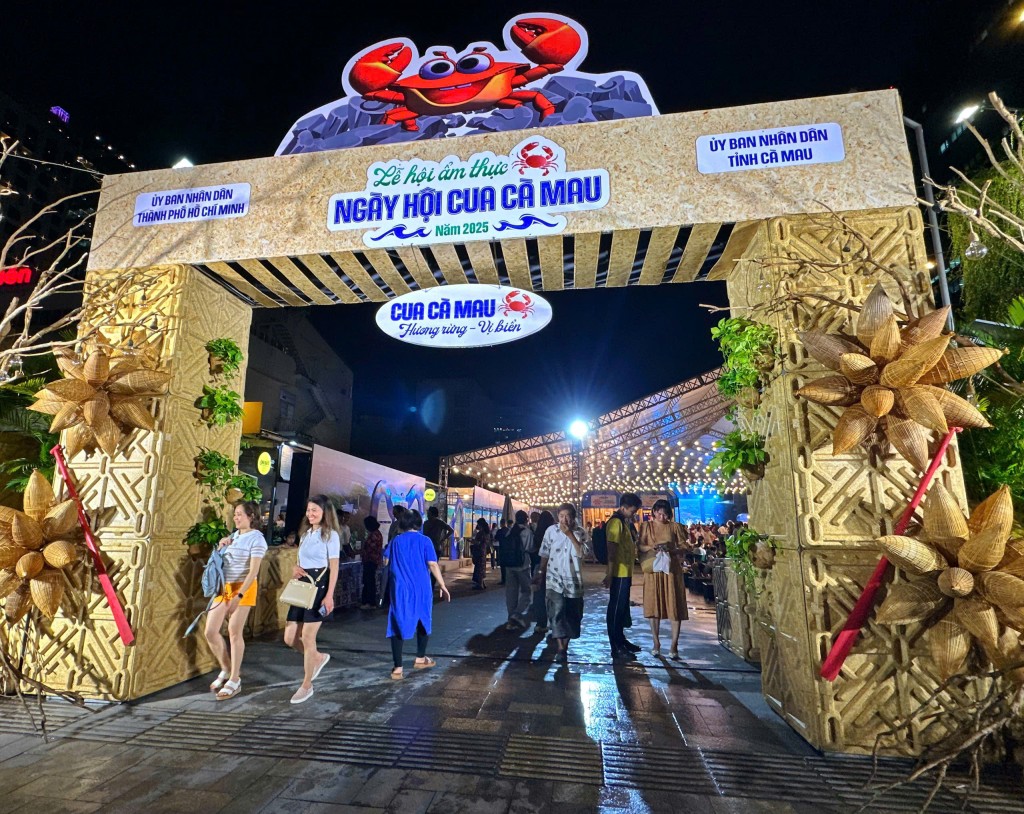 Không gian ẩm thực Cà Mau tạo sức hút lớn tại TP Hồ Chí