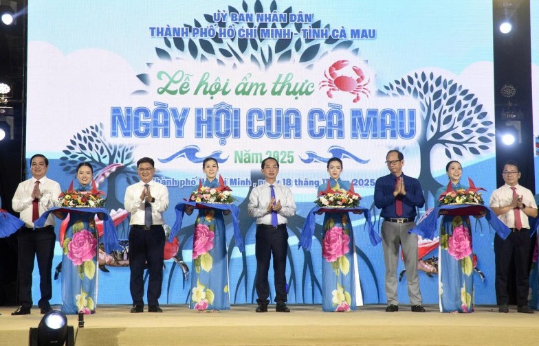 Không gian ẩm thực Cà Mau tạo sức hút lớn tại TP Hồ Chí