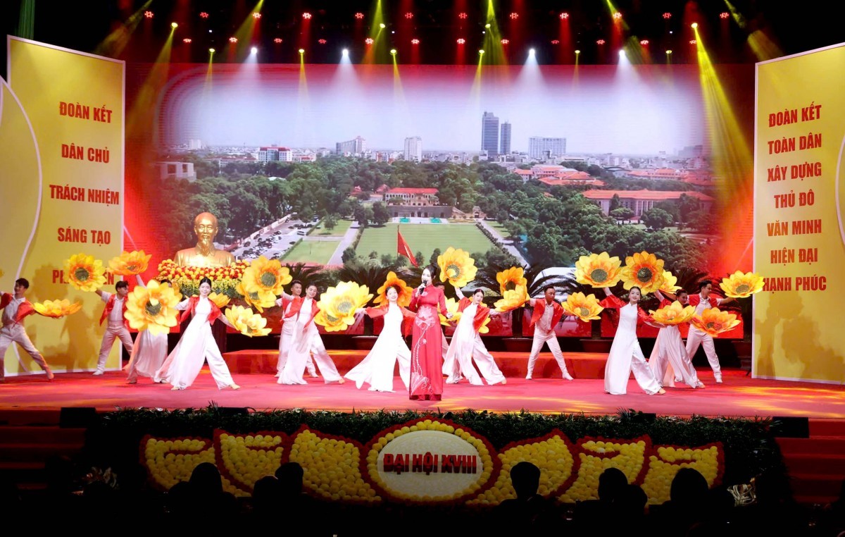 [ẢNH] Khai mạc trọng thể Đại hội MTTQ Việt Nam thành phố Hà Nội lần thứ XVIII