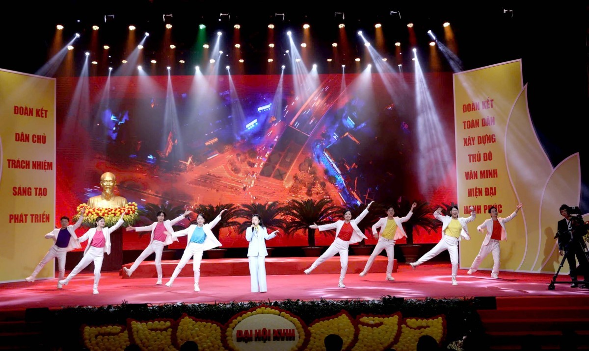 [ẢNH] Khai mạc trọng thể Đại hội MTTQ Việt Nam thành phố Hà Nội lần thứ XVIII