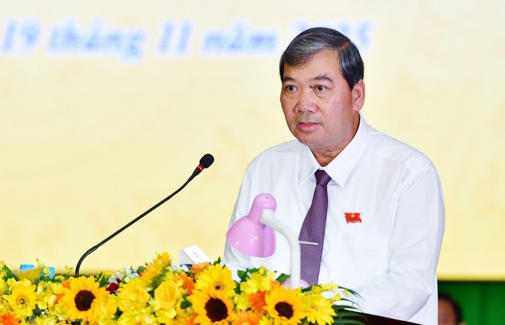 Đồng chí Kim Ngọc Thái giữ chức Chủ tịch Ủy ban MTTQ Việt Nam tỉnh Vĩnh Long