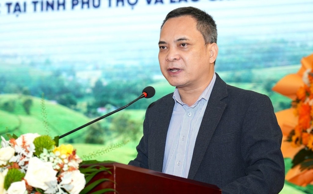 Ông Nghiêm Quang Tuấn, Phó Cục trưởng Cục Trồng trọt và Bảo vệ thực vật phát biểu tại hội thảo. Ảnh: Hùng Khang. Ông Nghiêm Quang Tuấn, Phó Cục trưởng Cục Trồng trọt và Bảo vệ thực vật phát biểu tại hội thảo. Ảnh: Hùng Khang.