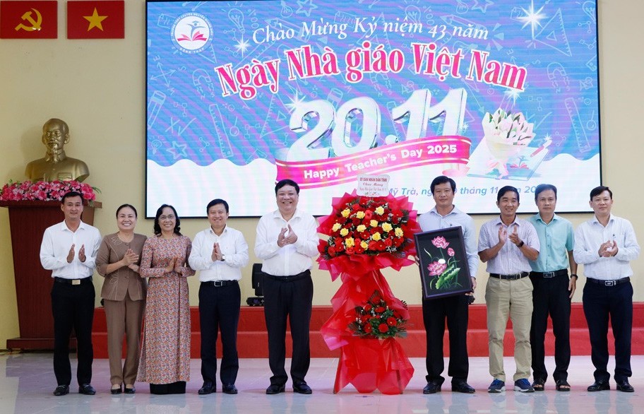 Đồng Tháp: Tri ân những nhà giáo trong sự nghiệp "trồng người"