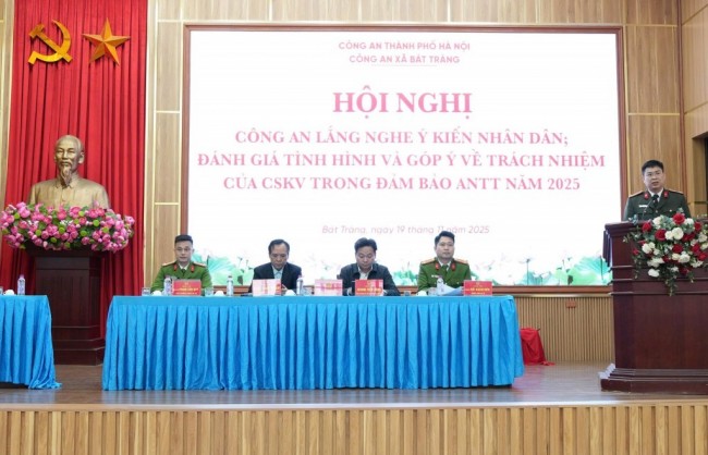 Củng cố mối quan hệ gắn bó mật thiết giữa Công an và Nhân dân