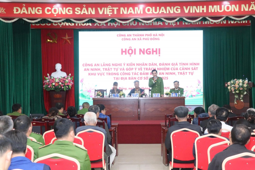 Xây dựng lực lượng Công an xã chính quy, tinh nhuệ là “điểm tựa tin cậy” của Nhân dân